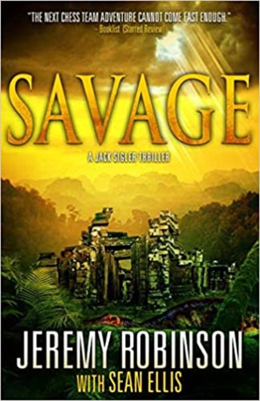 Book cover for "Savage" by Jeremy Robinson