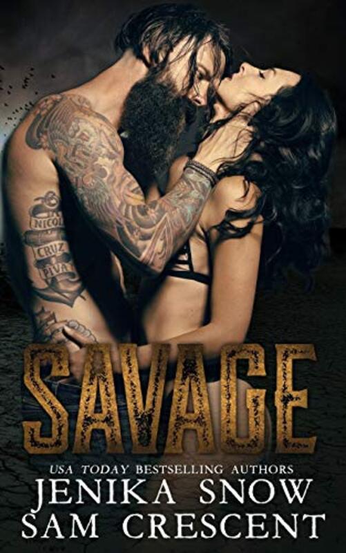 Book cover for "Savage" by Sam Crescent