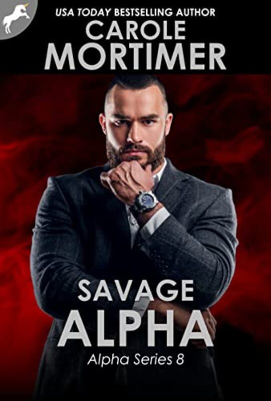 Book cover for "Savage Alpha" by Carole Mortimer