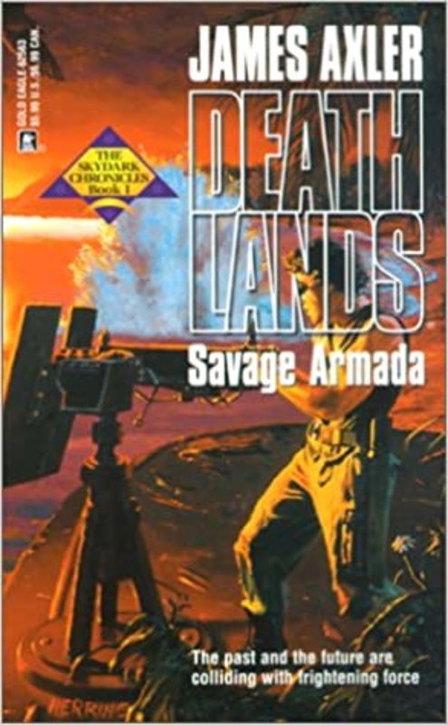 Book cover for "Savage Armada" by James Axler