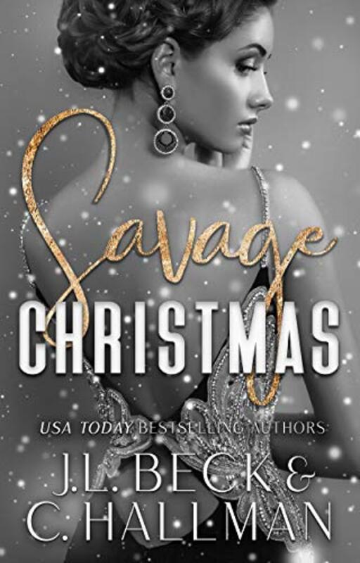Book cover for "Savage Christmas" by JL Beck