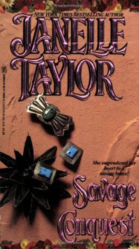 Book cover for "Savage Conquest" by Janelle Taylor