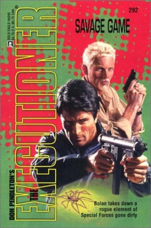 Book cover for "Savage Game" by Don Pendleton