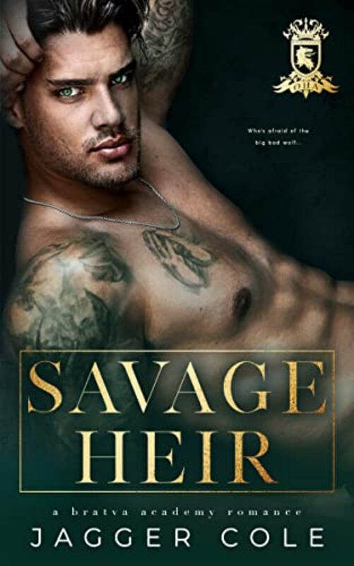 Book cover for "Savage Heir" by Jagger Cole