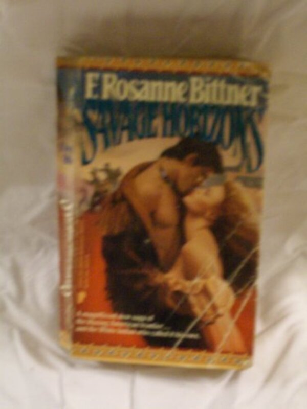 Book cover for "Savage Horizons" by Rosanne Bittner