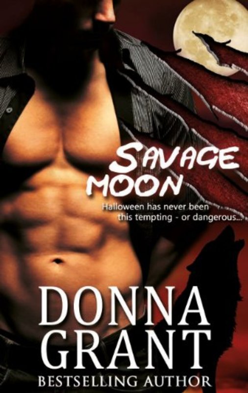 Book cover for "Savage Moon" by Donna Grant