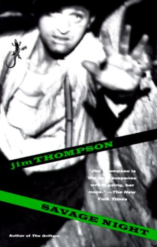 Book cover for "Savage Night" by Jim Thompson