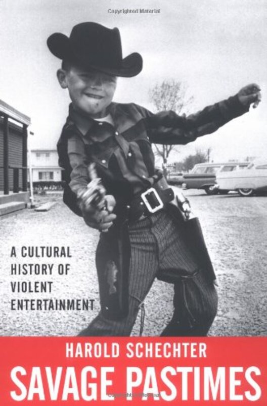 Book cover for "Savage Pastimes" by Harold Schechter