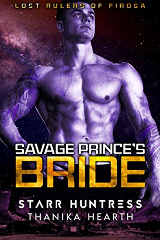 Book cover for "Savage Prince's Bride" by Starr Huntress
