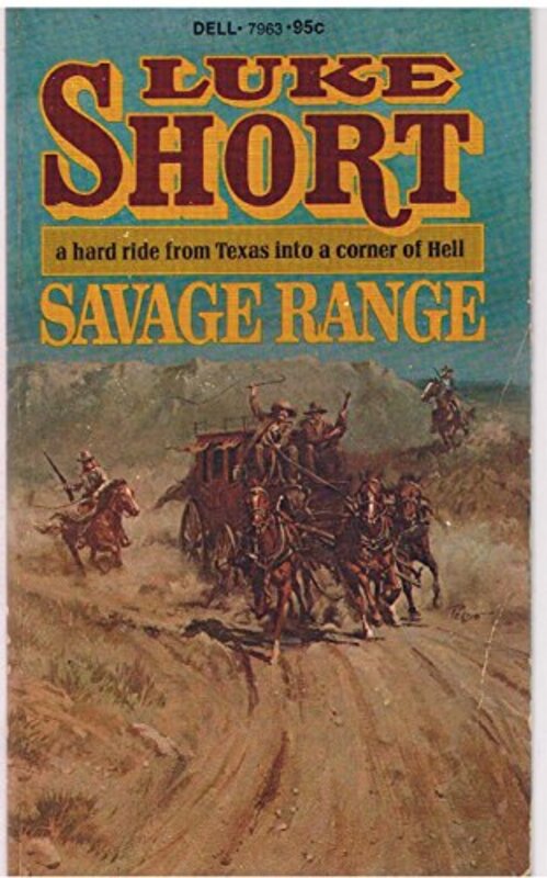 Book cover for "Savage Range" by Luke Short