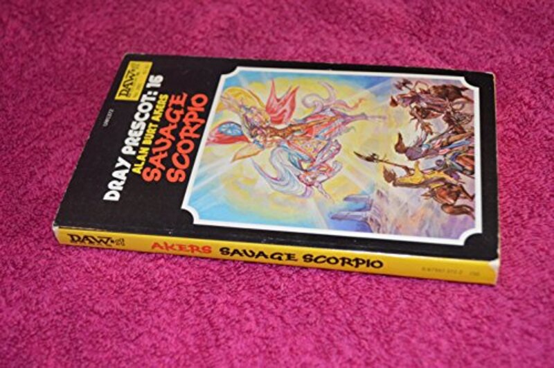 Book cover for "Savage Scorpio" by Kenneth Bulmer