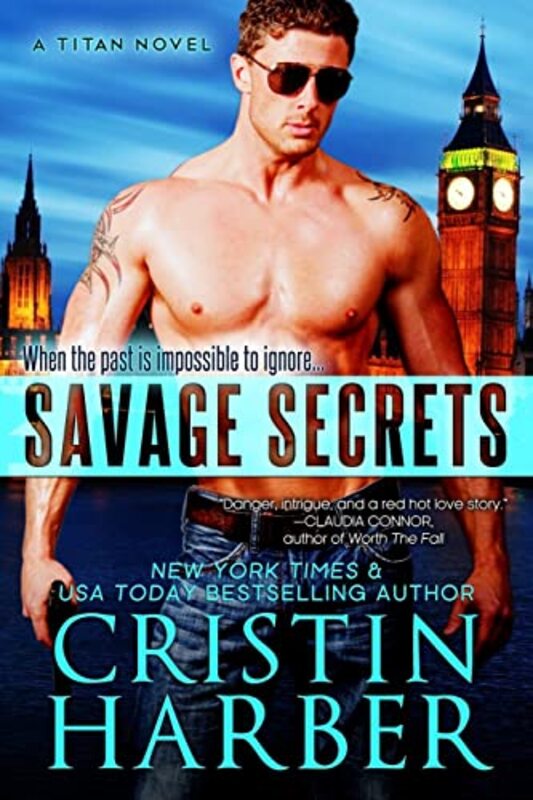 Book cover for "Savage Secrets" by Cristin Harber