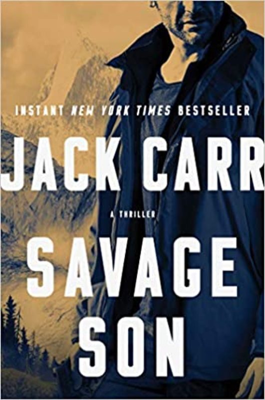 Book cover for "Savage Son" by Jack Carr