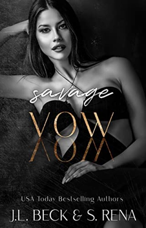 Book cover for "Savage Vow" by JL Beck