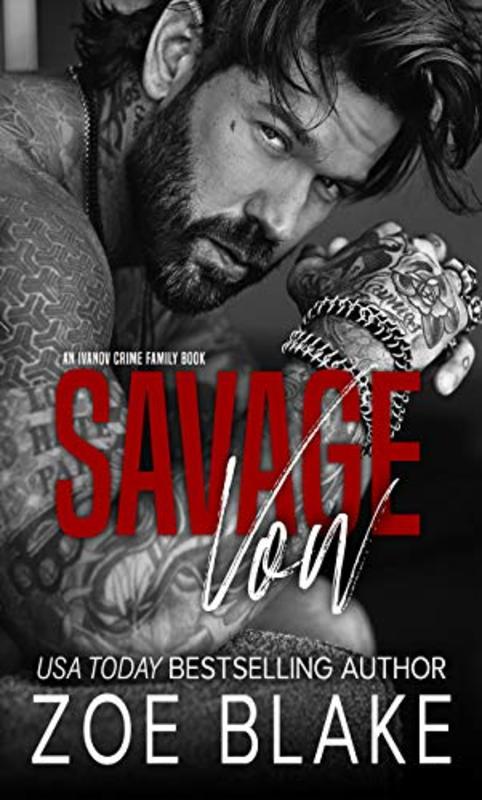 Book cover for "Savage Vow" by Zoe Blake
