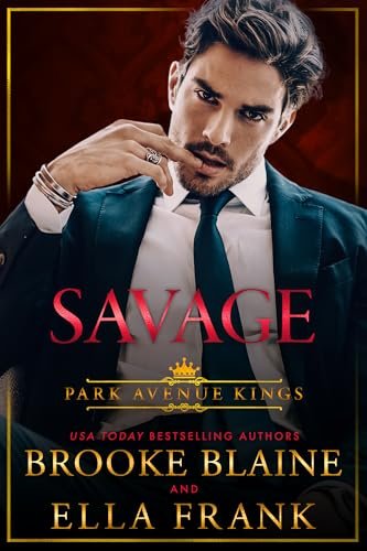 Book cover for "Savage" by Ella Frank