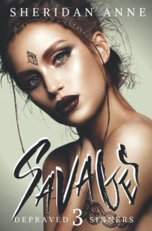 Book cover for "Savages" by Sheridan Anne