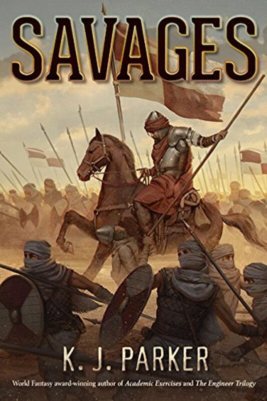 Book cover for "Savages" by Tom Holt