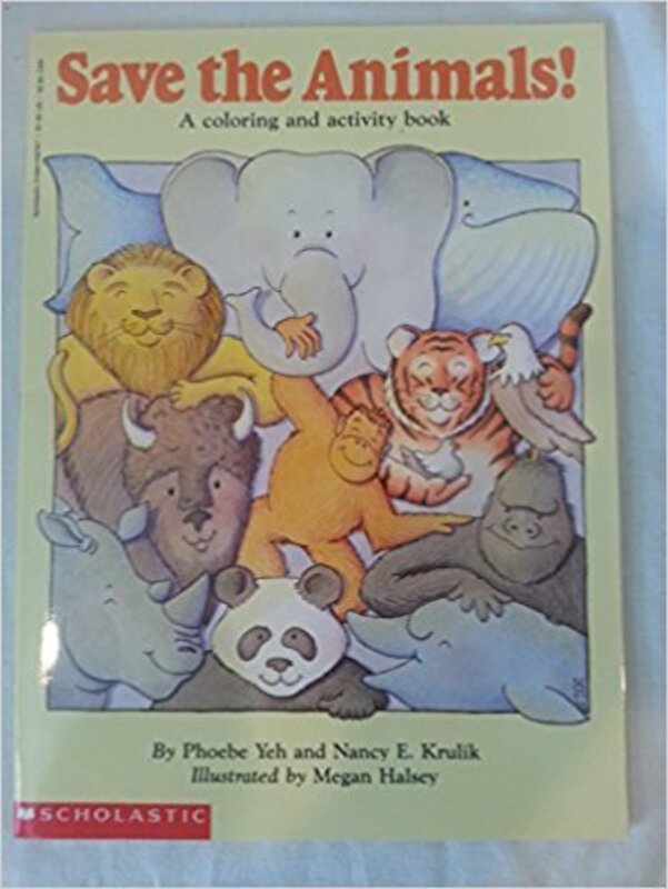 Book cover for "Save The Animals!" by Nancy Krulik