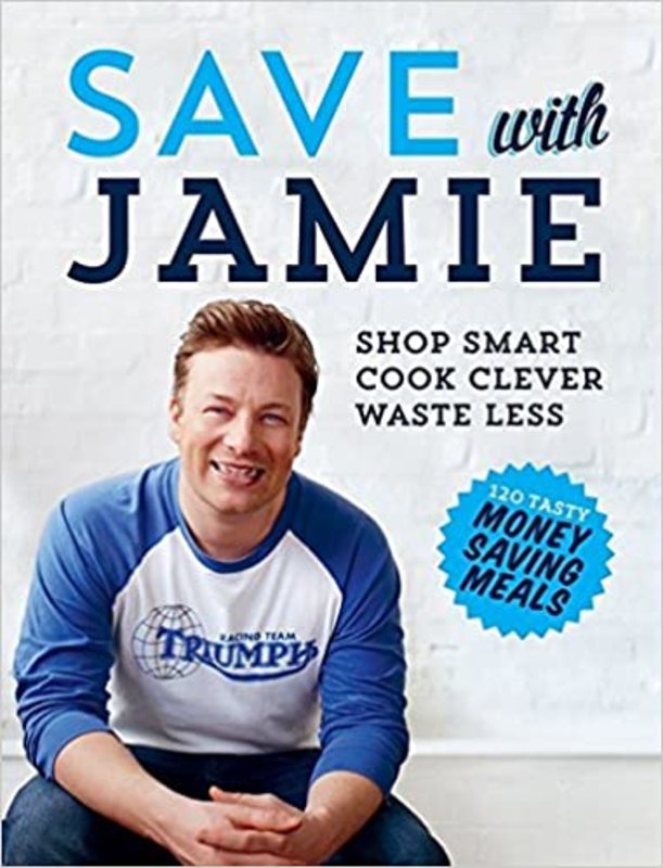 Book cover for "Save With Jamie" by Jamie Oliver
