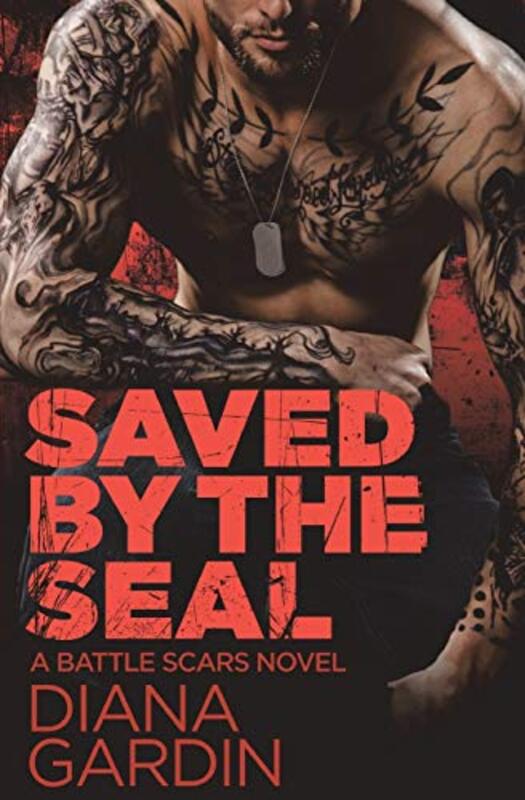 Book cover for "Saved By The SEAL" by Diana Gardin