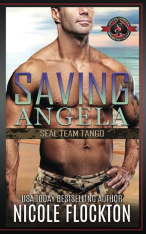 Book cover for "Saving Angela" by Nicole Flockton
