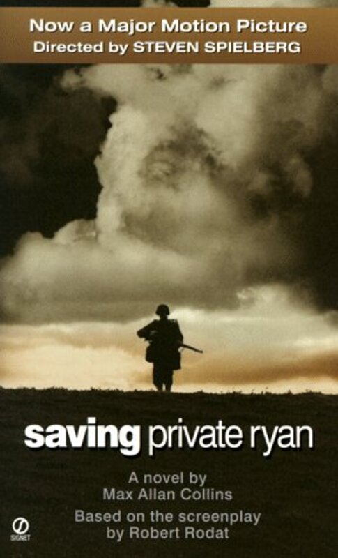 Book cover for "Saving Private Ryan" by Max Allan Collins