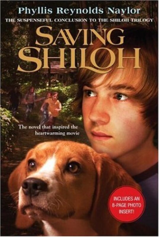 Book cover for "Saving Shiloh" by Phyllis Reynolds Naylor