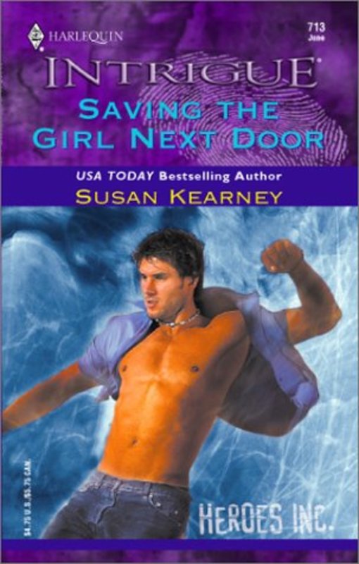 Book cover for "Saving The Girl Next Door" by Susan Kearney