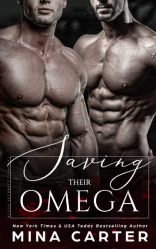 Book cover for "Saving Their Omega" by Mina Carter