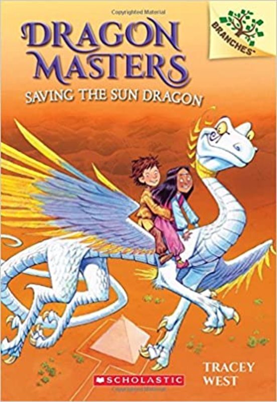 Book cover for "Saving the Sun Dragon" by Tracey West