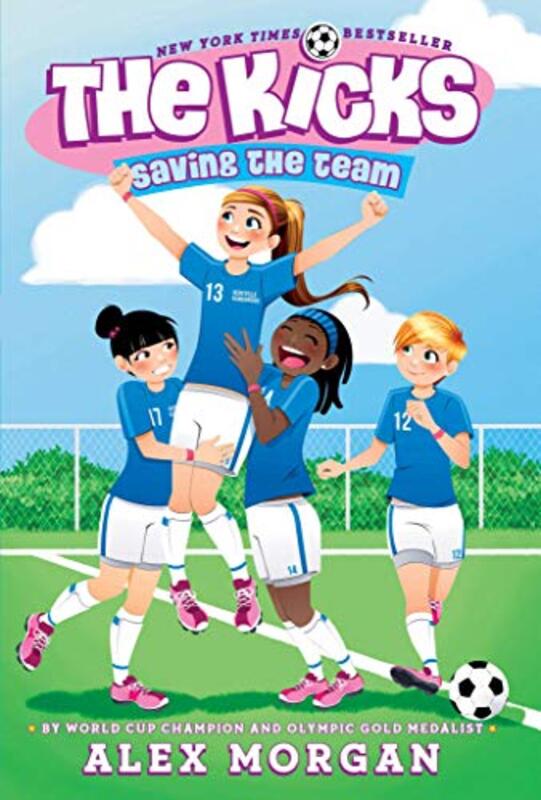 Book cover for "Saving the Team" by Alex Morgan