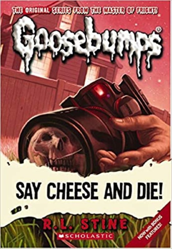 Book cover for "Say Cheese and Die!" by R.L. Stine
