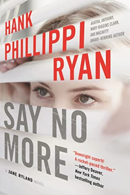Book cover for "Say No More" by Hank Phillippi Ryan