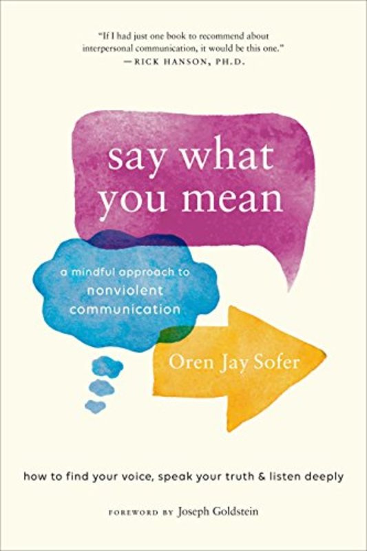 Book cover for "Say What You Mean" by Oren Jay Sofer