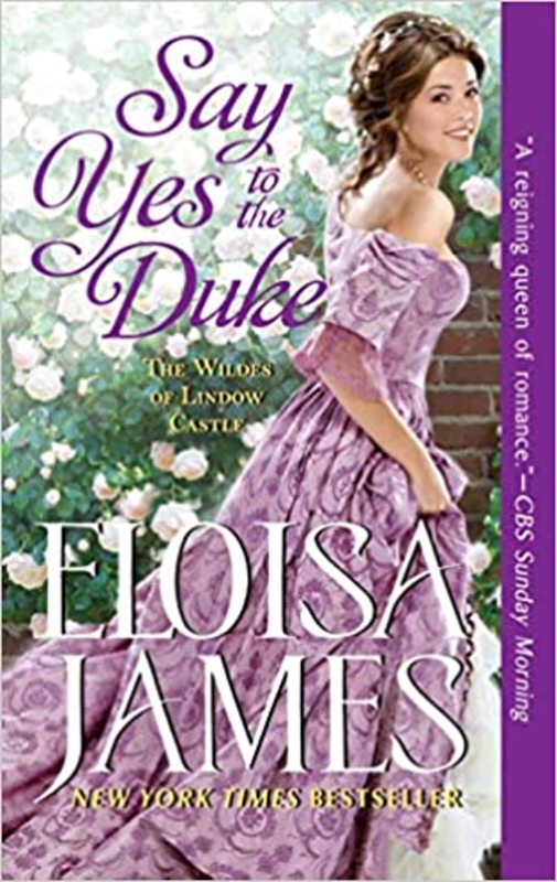 Book cover for "Say Yes to the Duke" by Eloisa James