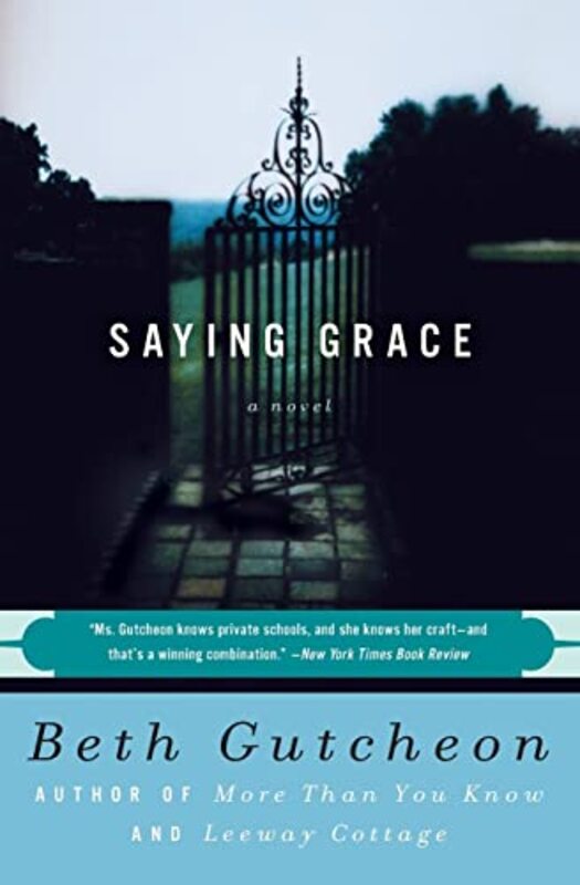 Book cover for "Saying Grace" by Beth Gutcheon