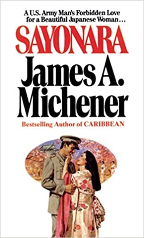 Book cover for "Sayonara" by James A. Michener