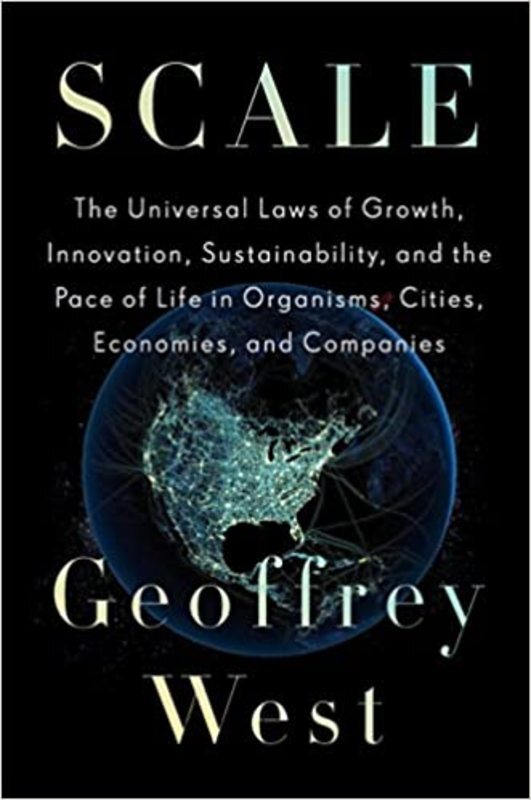 Book cover for "Scale" by Geoffrey West