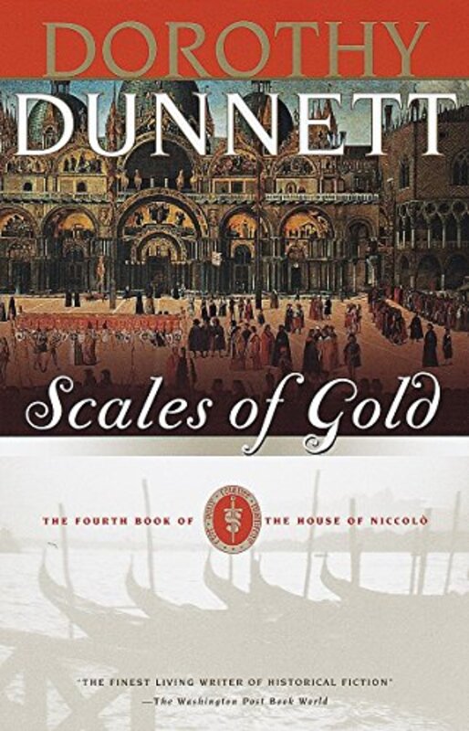 Book cover for "Scales of Gold" by Dorothy Dunnett