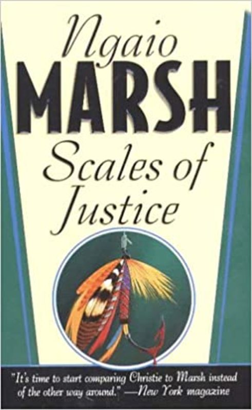 Book cover for "Scales of Justice" by Ngaio Marsh