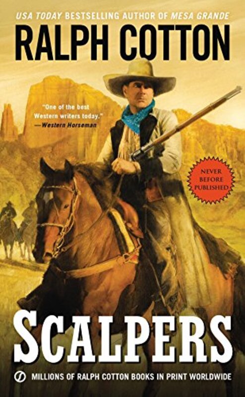 Book cover for "Scalpers" by Ralph Cotton