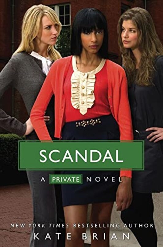 Book cover for "Scandal" by Kate Brian