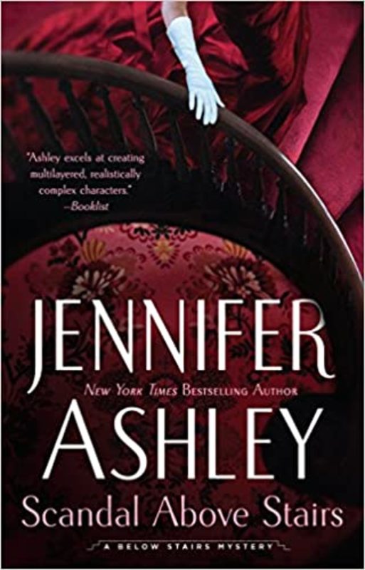Book cover for "Scandal Above Stairs" by Jennifer Ashley