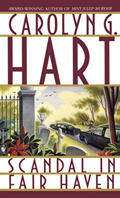 Book cover for "Scandal in Fair Haven" by Carolyn Hart