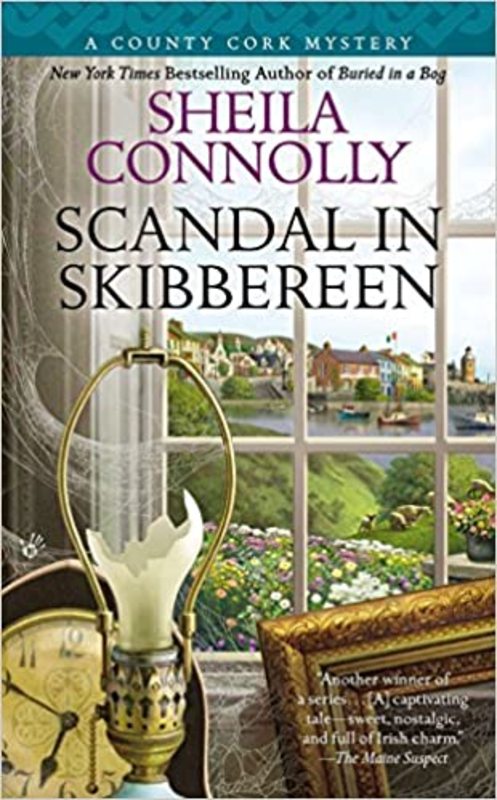 Book cover for "Scandal in Skibbereen" by Sheila Connolly