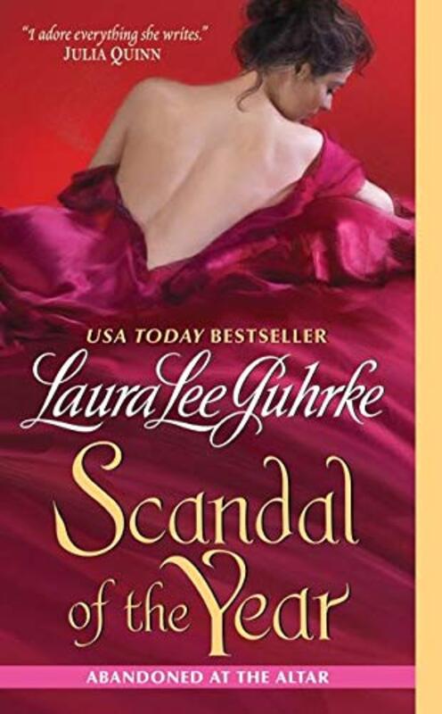 Book cover for "Scandal of the Year" by Laura Lee Guhrke
