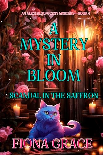 Book cover for "Scandal in the Saffron" by Fiona Grace