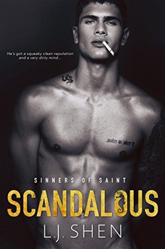 Book cover for "Scandalous" by LJ Shen