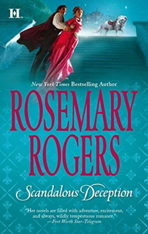 Book cover for "Scandalous Deception" by Rosemary Rogers